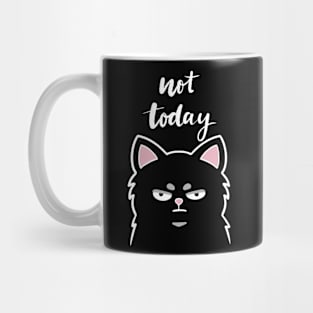 Not Today Kitty - Dark Mug